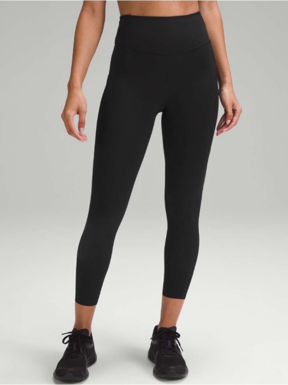 Lululemon Fast and Free HR Tight 25” *Pockets 6 Black